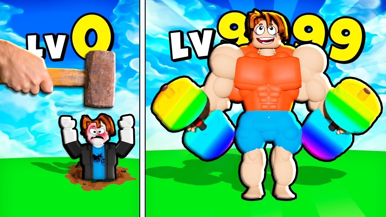 OS GIGANTES ME HUMILHARAM SEM SABER QUE EU COMPRARIA O PESO DE DEUS (Roblox Strongest Man Simulator)