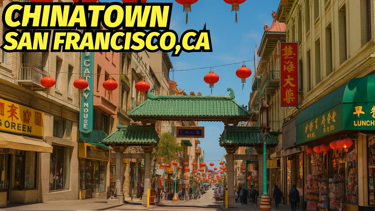 [4K] Exploring San Francisco’s Chinatown – Walking Tour Through Culture!