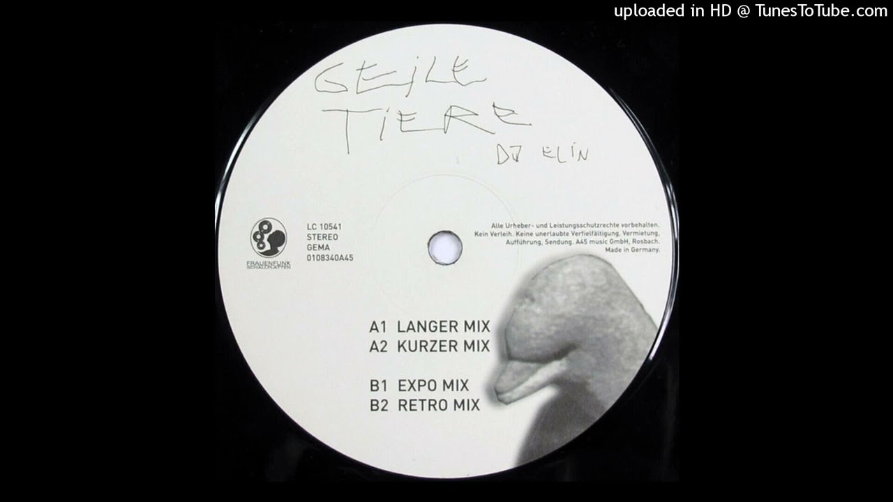 Dj Elin - Geile Tiere (Retro mix) Alkalino edit