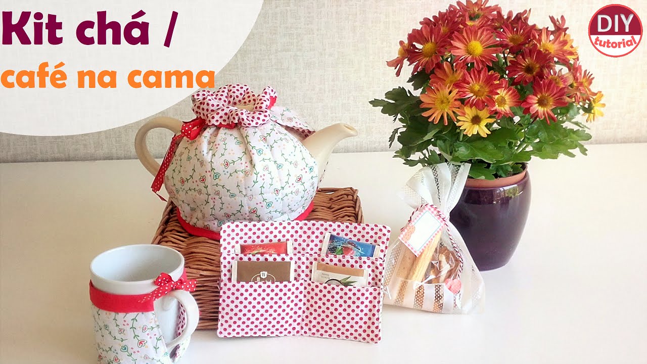 Kit chá: dia de café da manhã na cama! (DIY Tutorial)