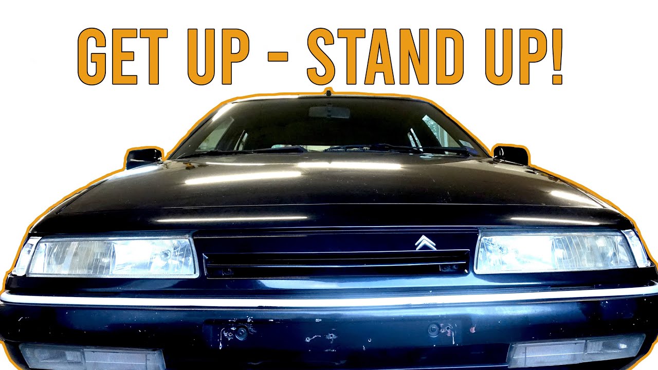 Citroën XM Barn Find - Getting the suspension to rise!