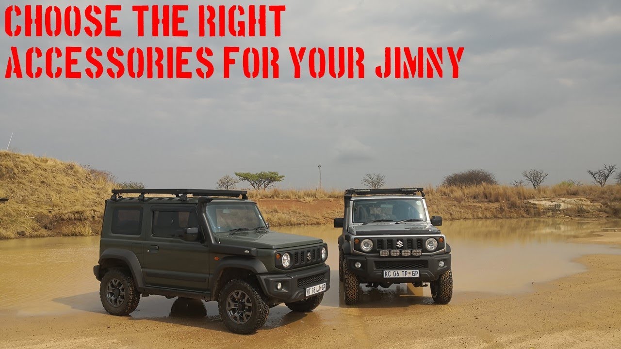 Choose the right accessories for your Jimny
