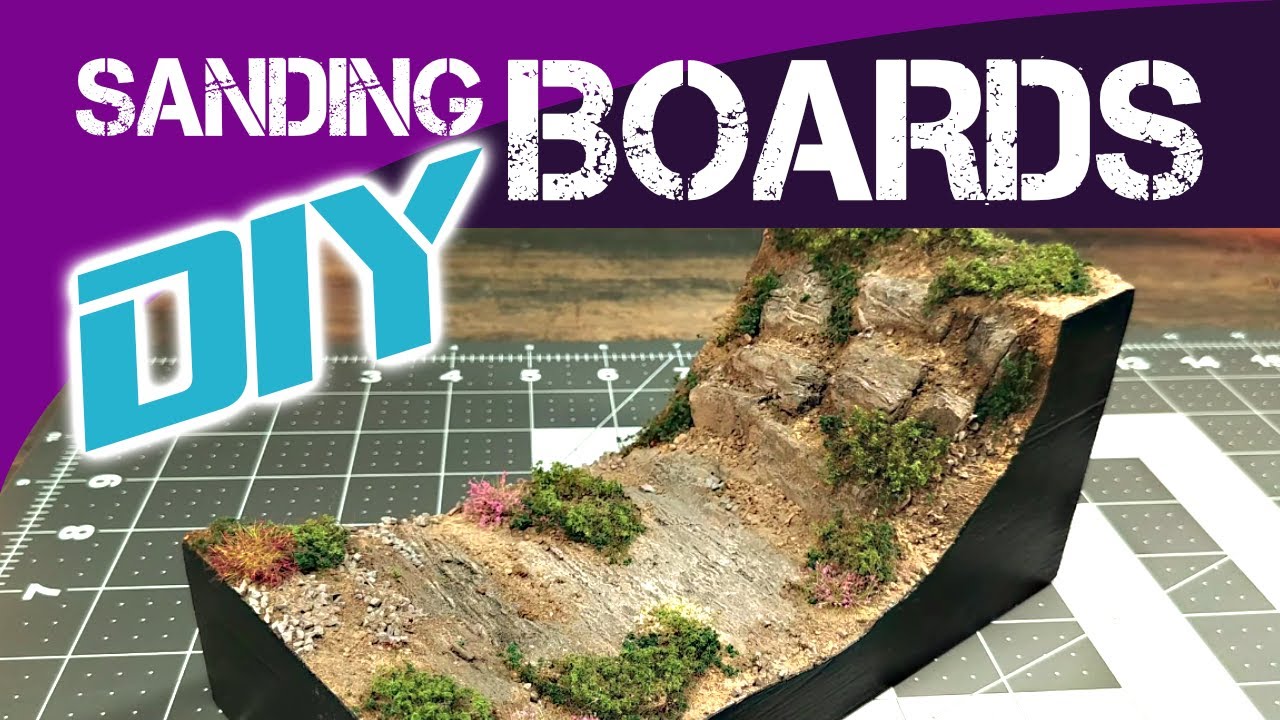 DIY Hobby Sanding Boards | 3M Super 77 XPS Foam