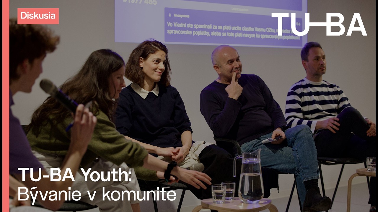 Bývanie v komunite - panelová diskusia v TU-BA