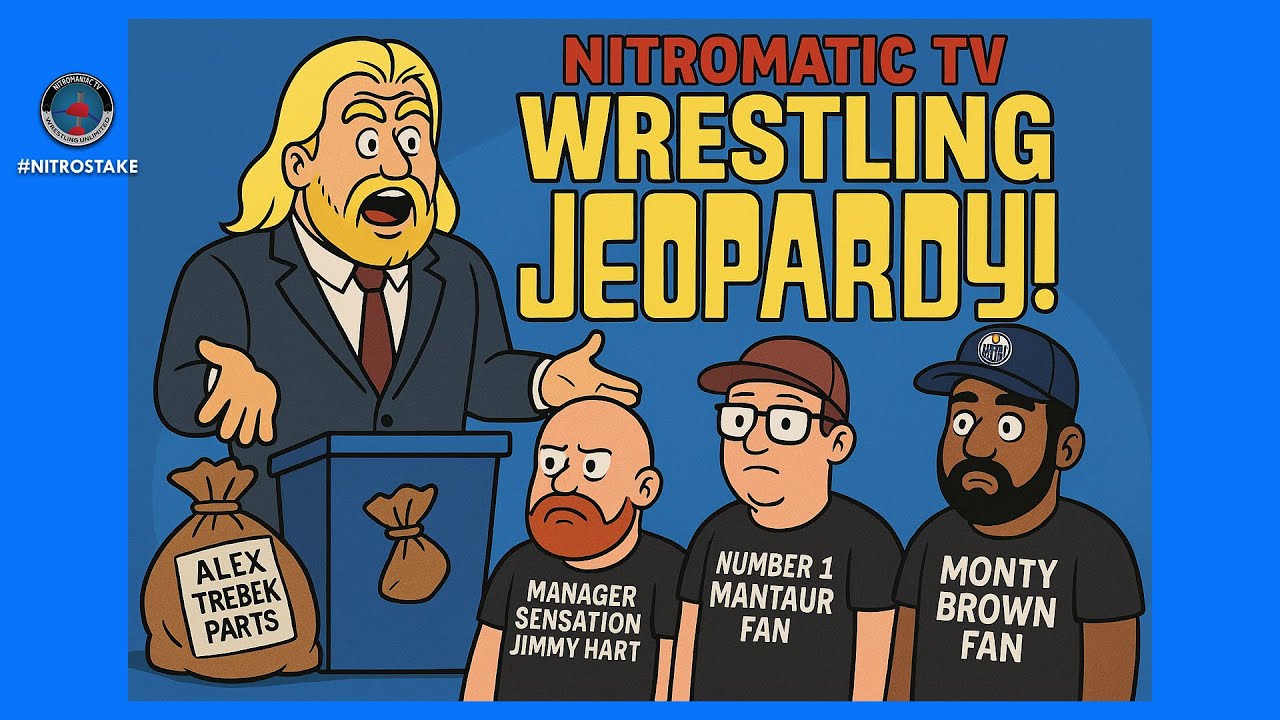 NITROMANIAC TV'S HOLIDAY WRESTLING JEOPARDY FROM THE '25 NITROMANIAC TV CHRISTMAS EXTRAVAGANZA.