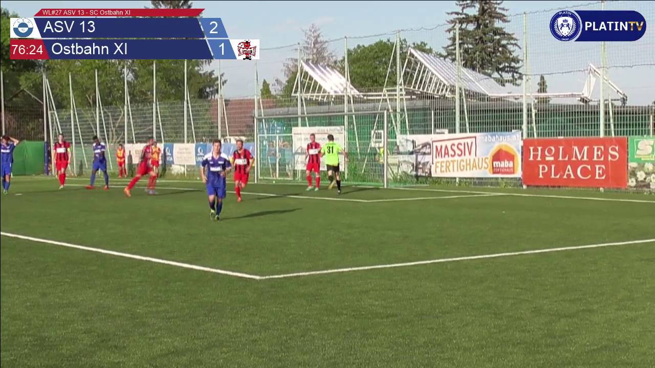 WL#27 ASV 13 - SC Ostbahn XI  - Highlight  (2. Halbzeit / 76:25) am 28.05.2016 18:28