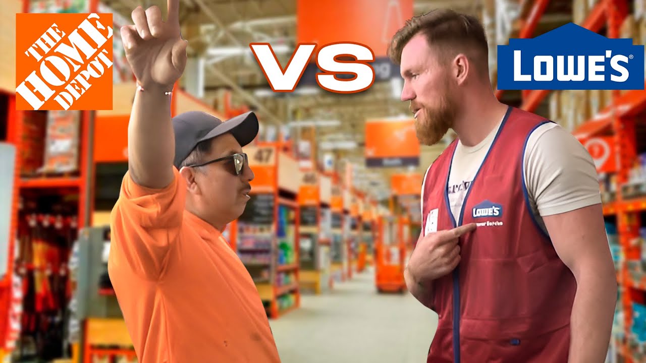 Lowe's Employee Beefing with Home Depot Customers Prank