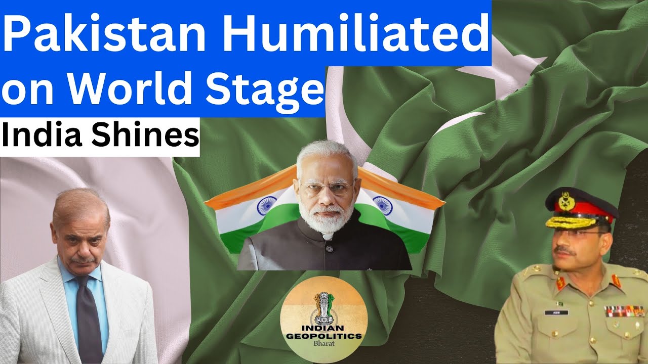 Pakistan Humiliated at Global Stage | India's Shines by exposing Pakistani lie on #operationsindoor