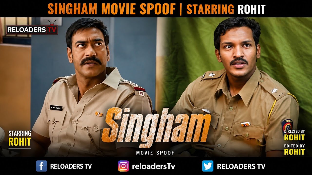 Singham Movie Spoof | Abhi Ke Abhi | Ajay Devgan | Reloaders Tv