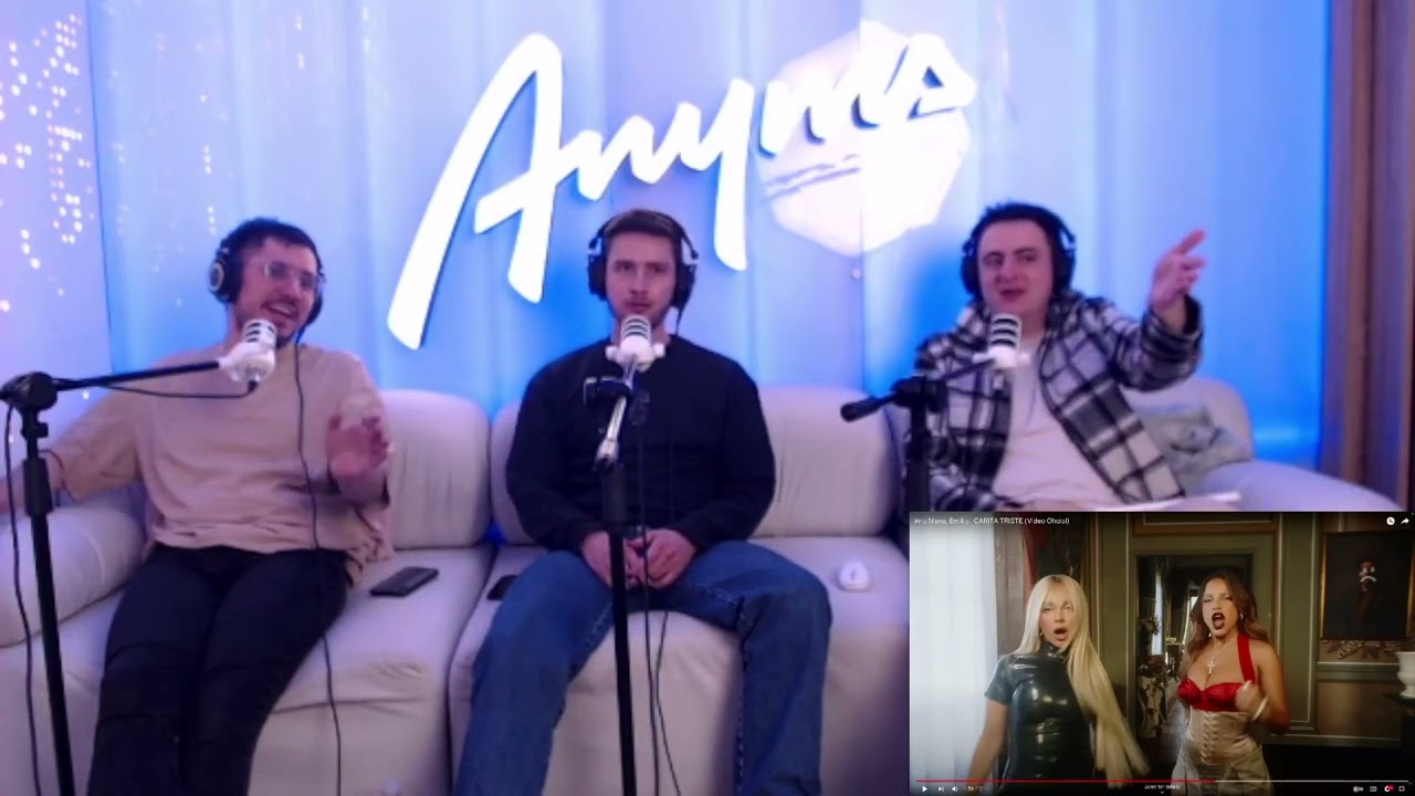 [Reacción] Ana Mena, Emilia - CARITA TRISTE (Video Oficial) | ANYMAL LIVE 🔴