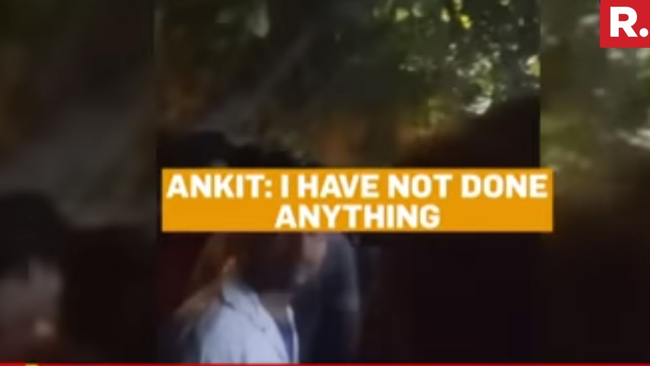 Shocking Video Of Ankit Saxena's Final Moments
