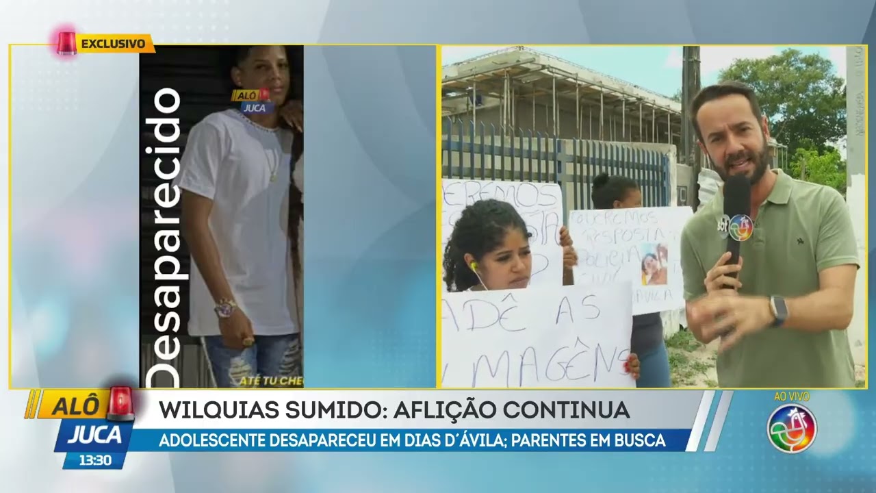 Wilquias sumido: Aflição continua | ALÔ JUCA | TV ARATU