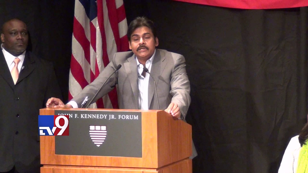 Pawan Kalyan speech at Harvard University - Full video - TV9