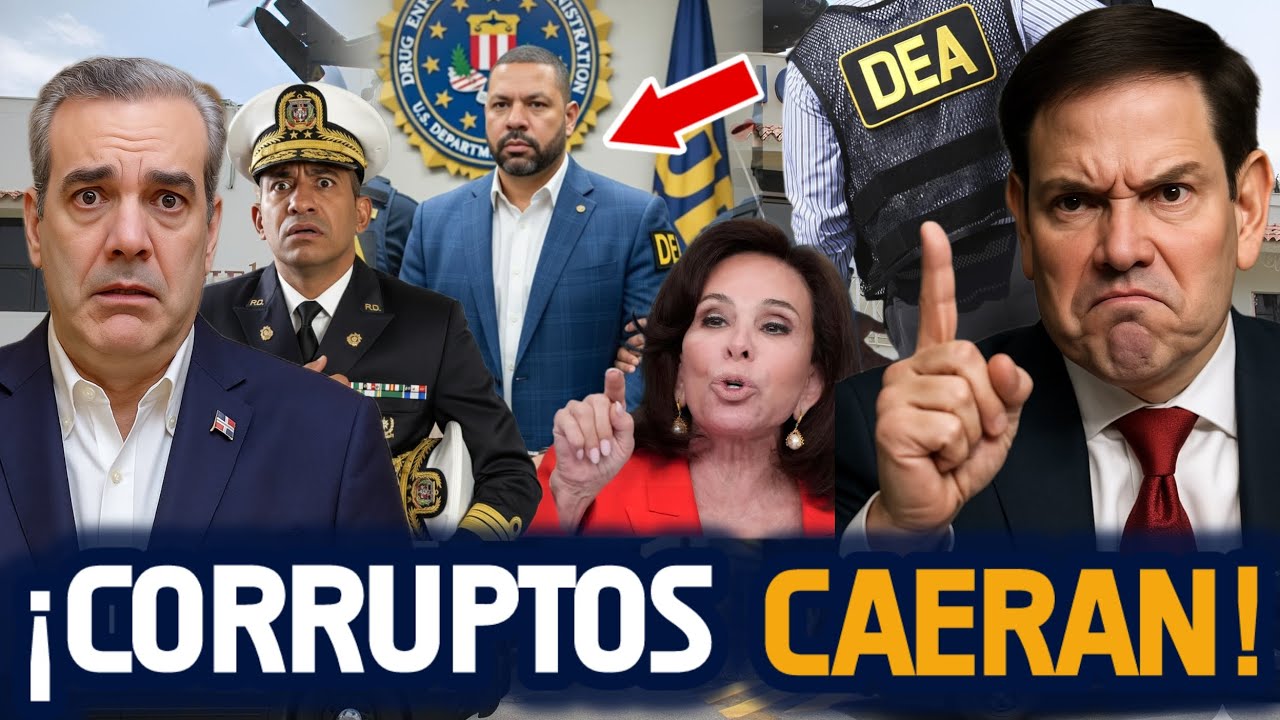 🚨¡Marco Rubio y EE.UU. ADVIERTEN: corruptos con placa caerán en RD!