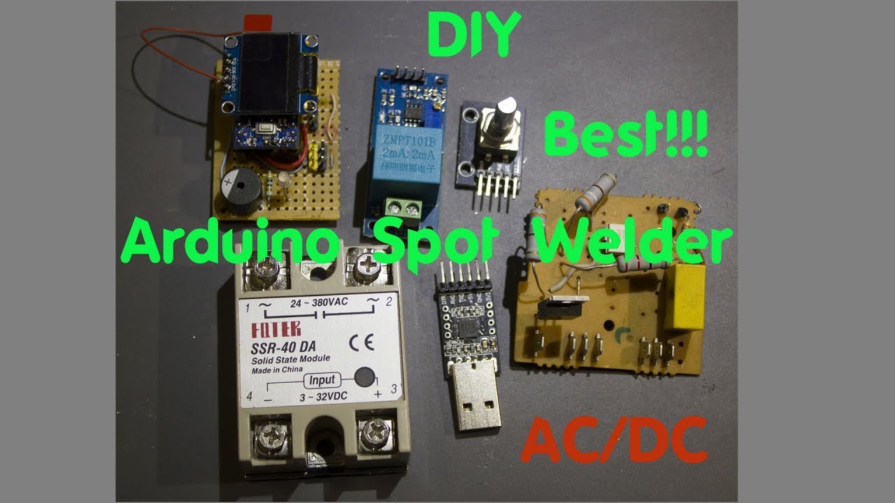 Best DIY arduino spot welder !!!