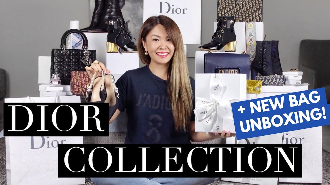 MY ENTIRE DIOR COLLECTION & MOD SHOTS | + BAG UNBOXING!