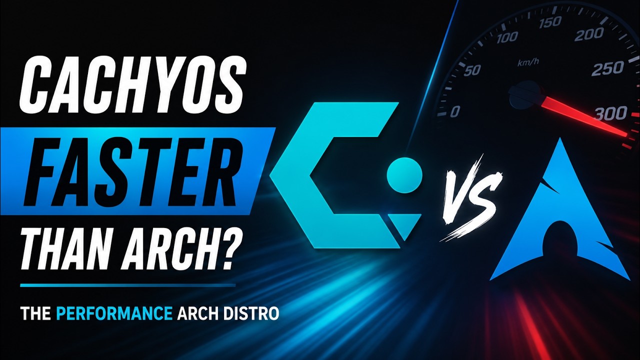 Обзор CachyOS 2026: действительно ли он быстрее Arch Linux?