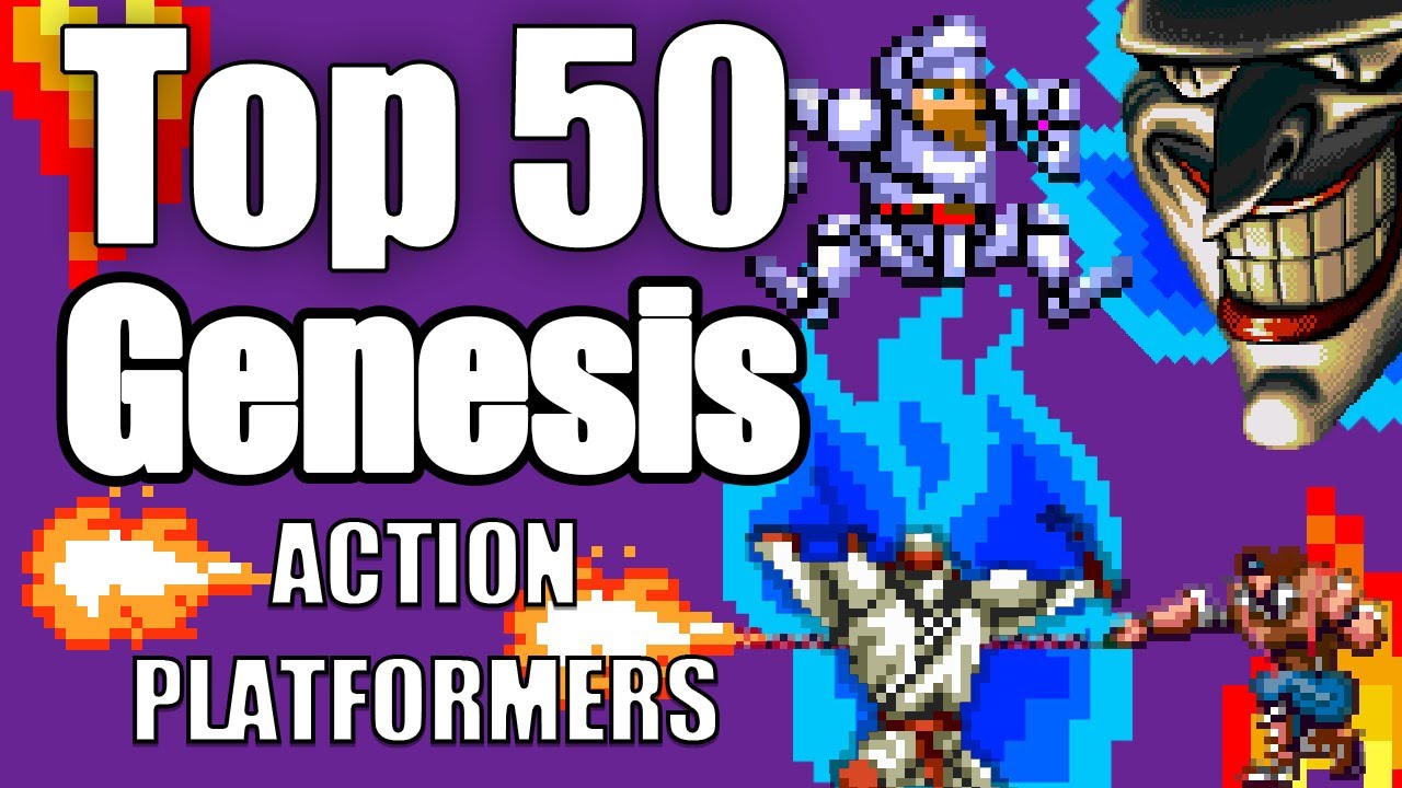 Top 50 Best (Sega Genesis) Action Platformers - MegaDrive Games