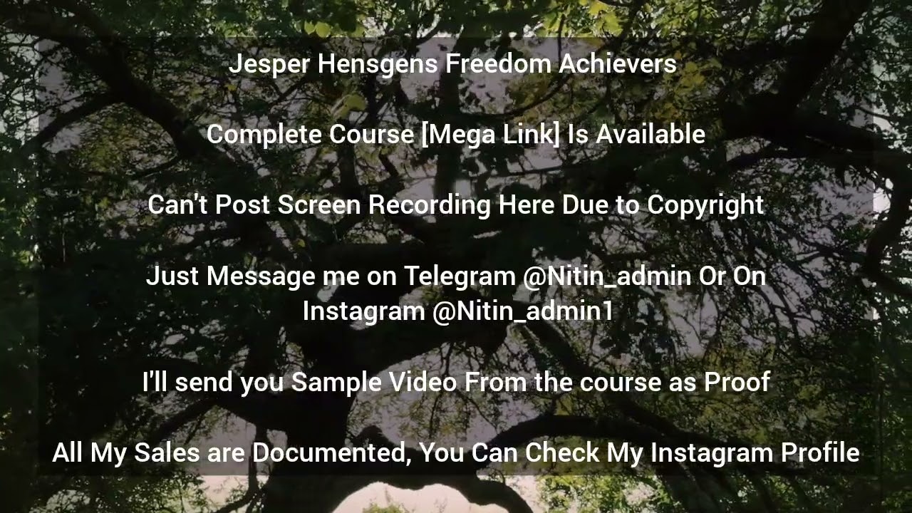 Jesper Hensgens Freedom Achievers 