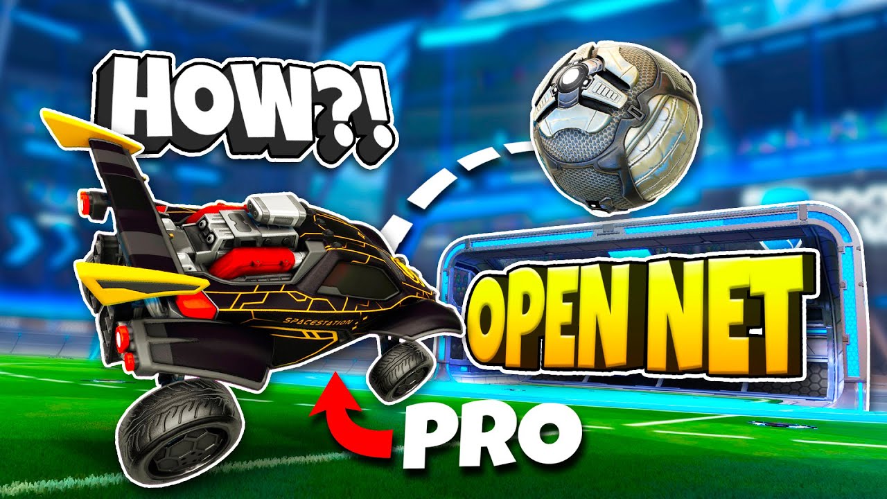 I made Rocket League pros WHIFF open nets... (but didn't tell them)