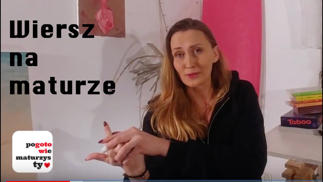 Analiza wiersza na maturze