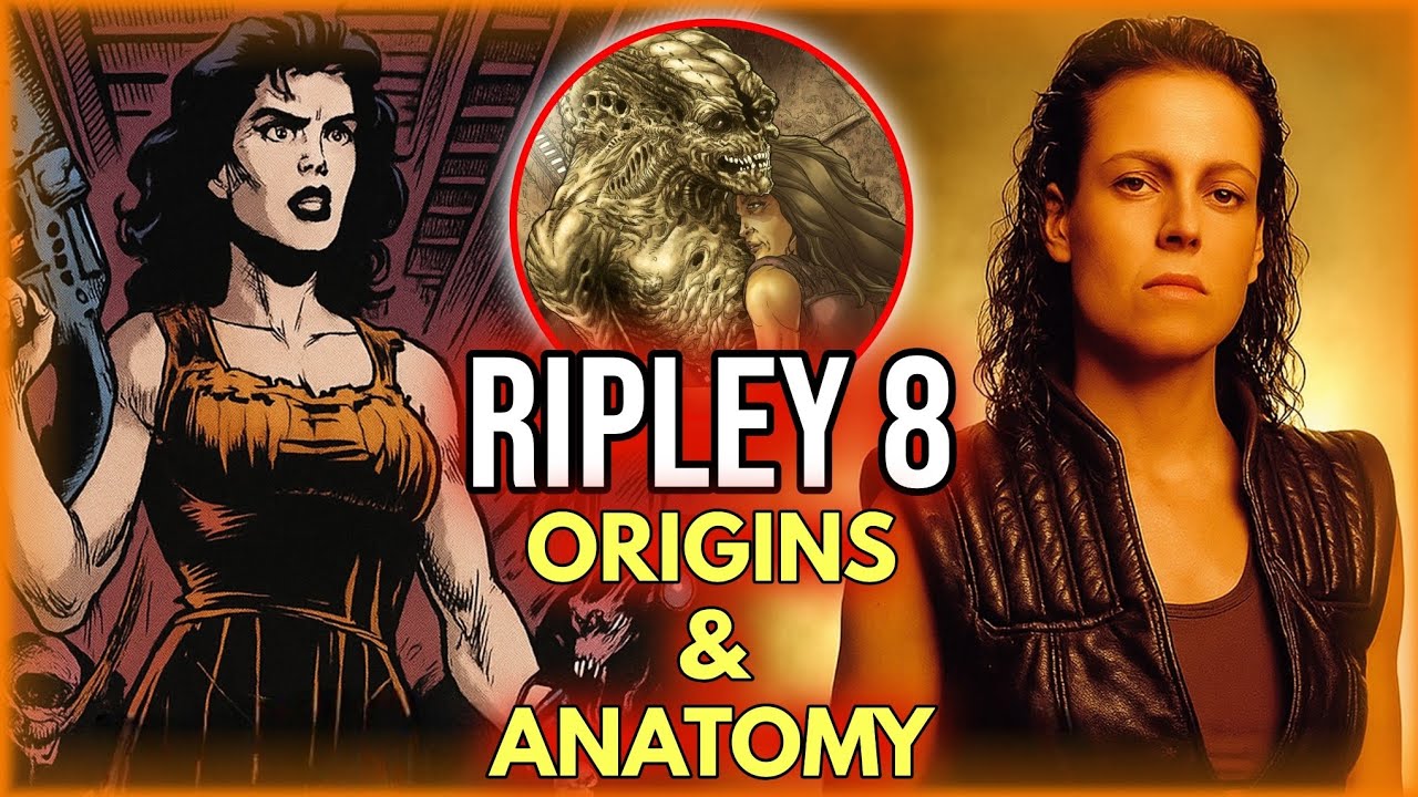Ripley 8 Origins & Anatomy Explained| What Makes the Clone More Dangerous Than Ever? #ripley #alien
