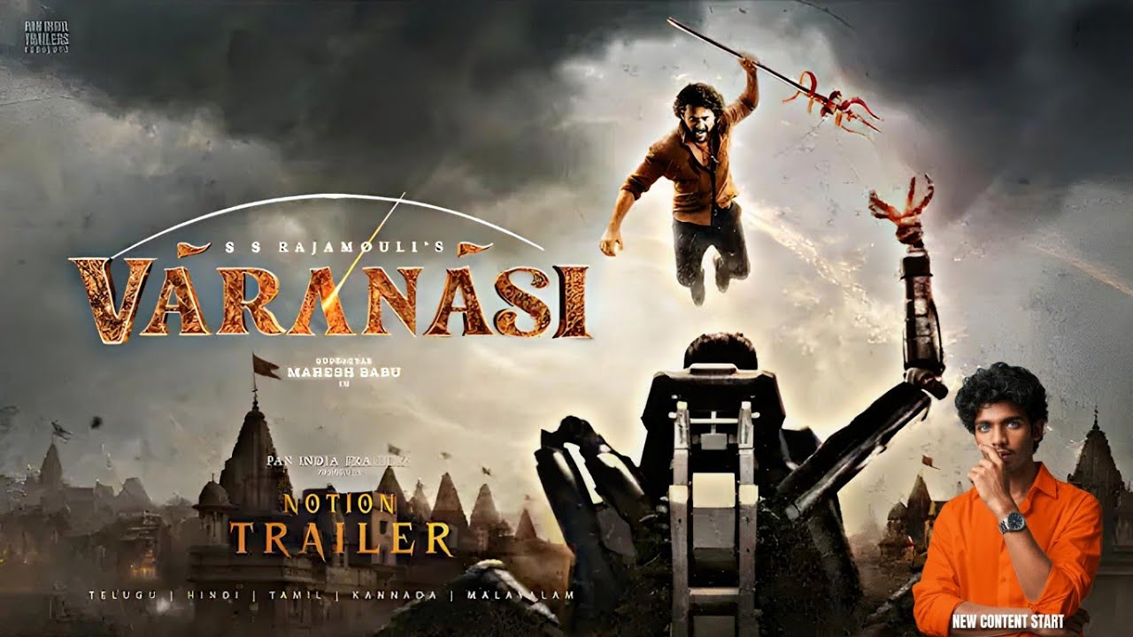 VARANASI to the WORLD - NEW trailer MaheshBabu |Priyanka Chopra |Prithviraj |SSRajamouli |MM #SSMB29