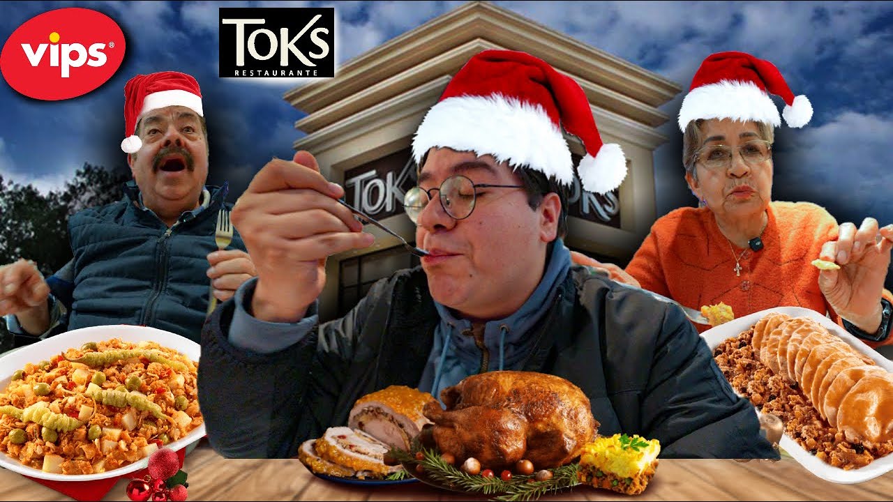 Vips VS Toks ¿Quien tiene el mejor MENU NAVIDEÑO?
