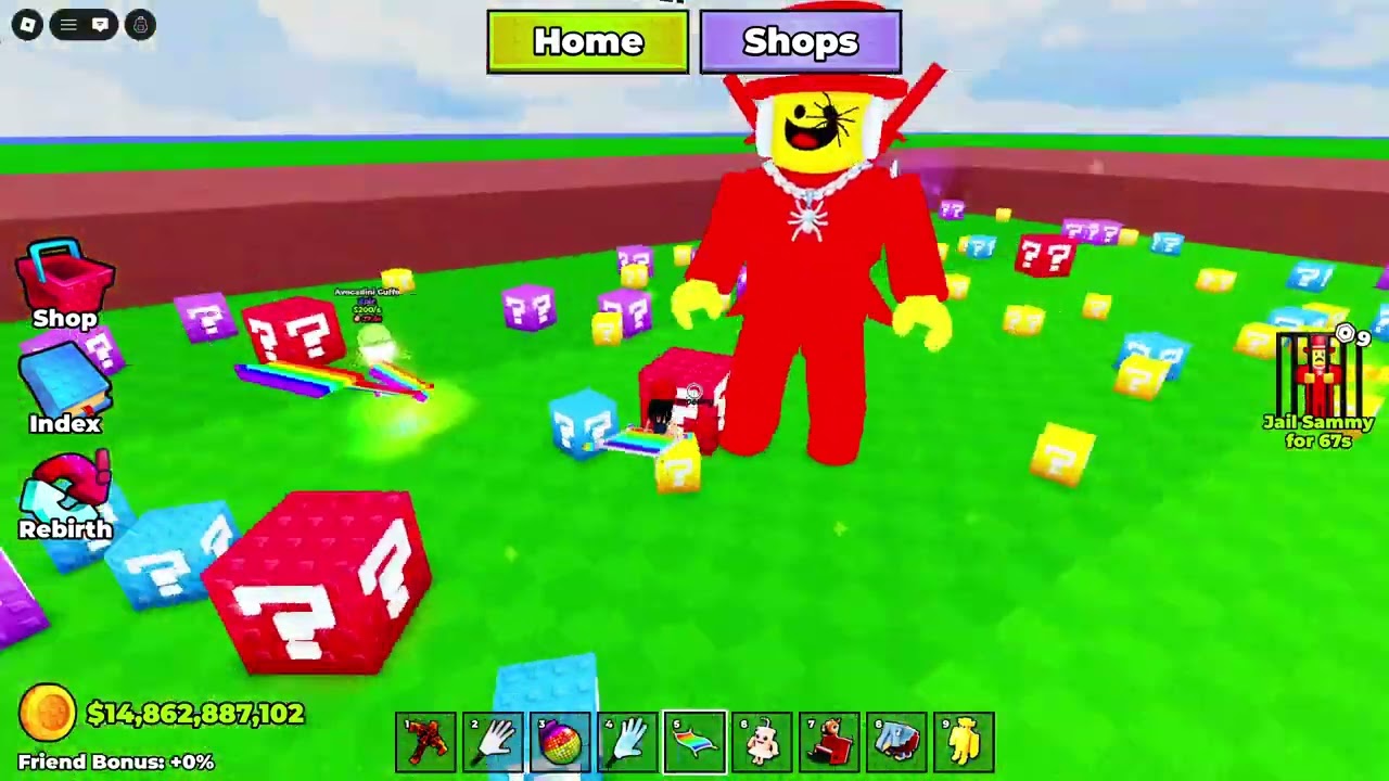 Play Break a lucky block ( New viral game in Roblox )