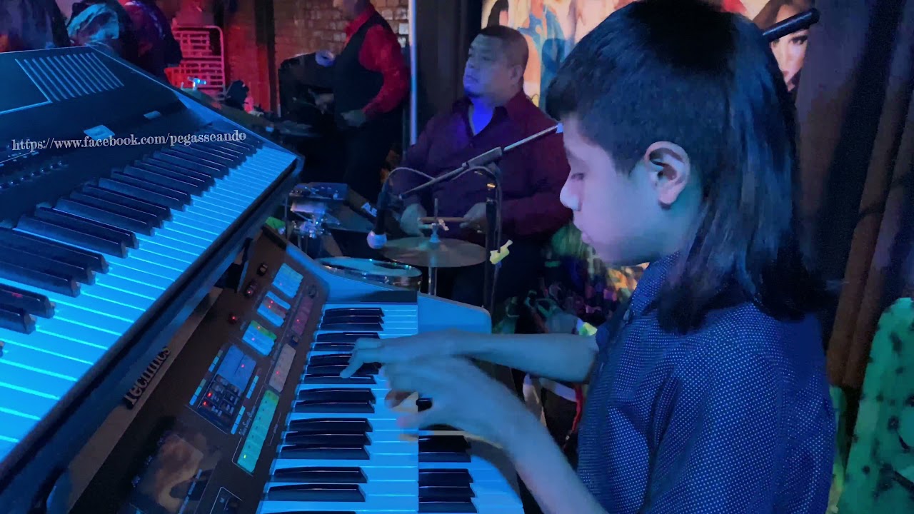 Niño talento de 11 años Pegasseando la de “El Ronquidito” de Pegasso de Emilio Reyna