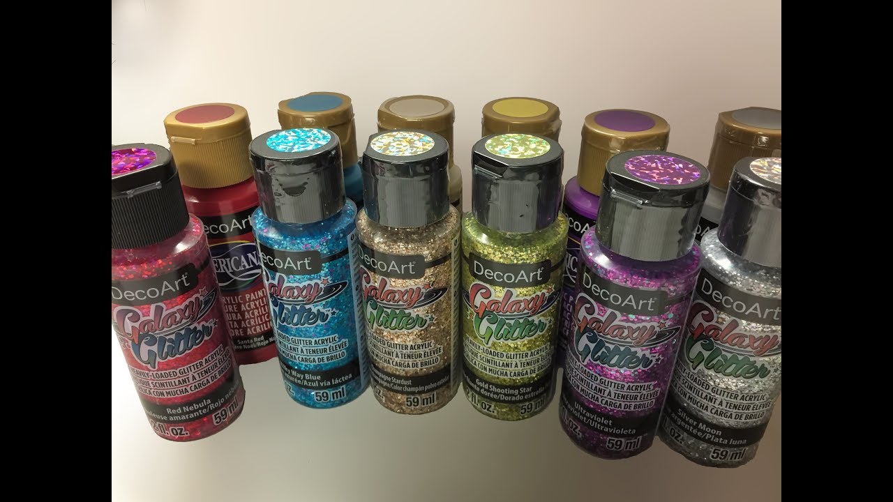 DecoArt Galaxy Glitter Paint