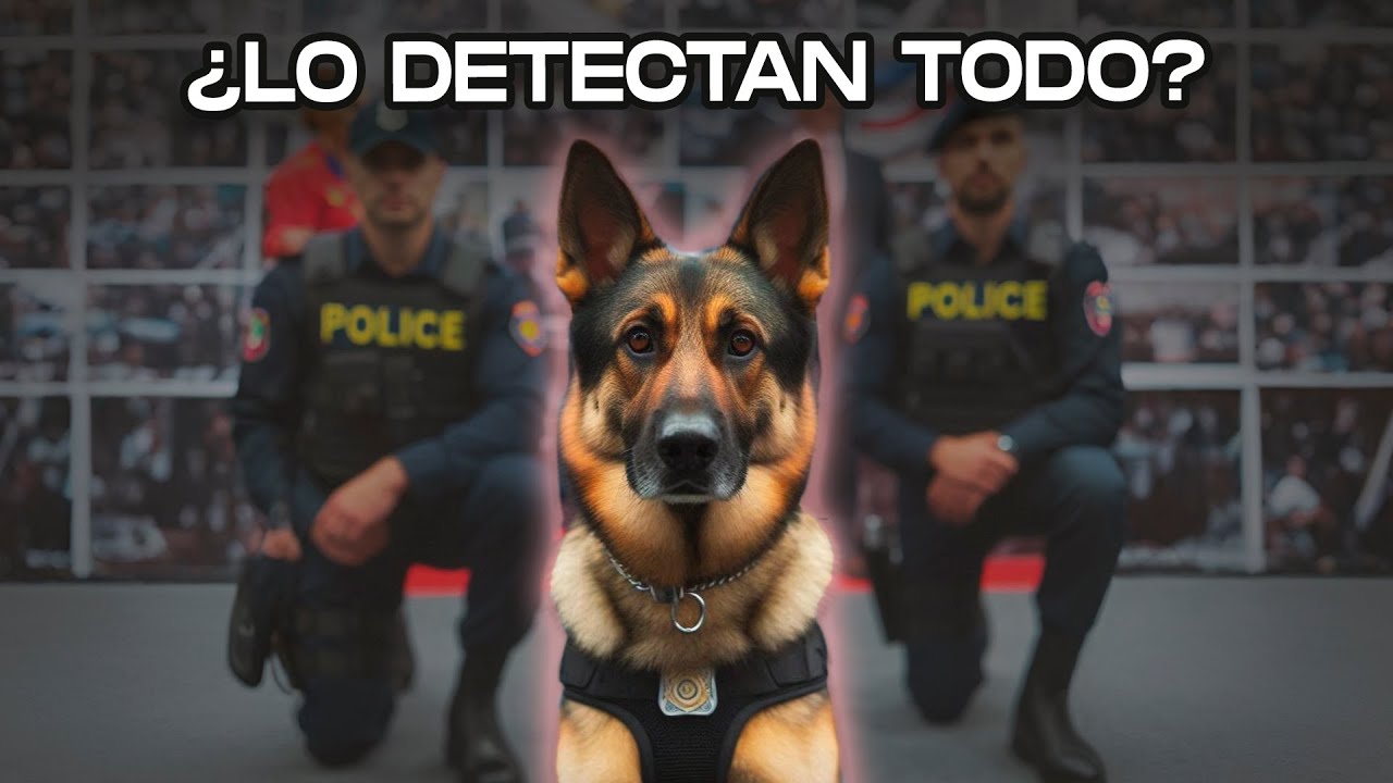 ¿Cómo detectan sustancias los perros policía? | Ciencia detrás del OLFATO CANINO