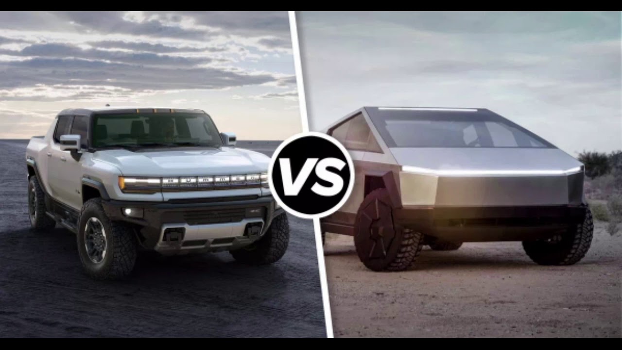 GMC Hummer EV vs TESLA Cybertruck