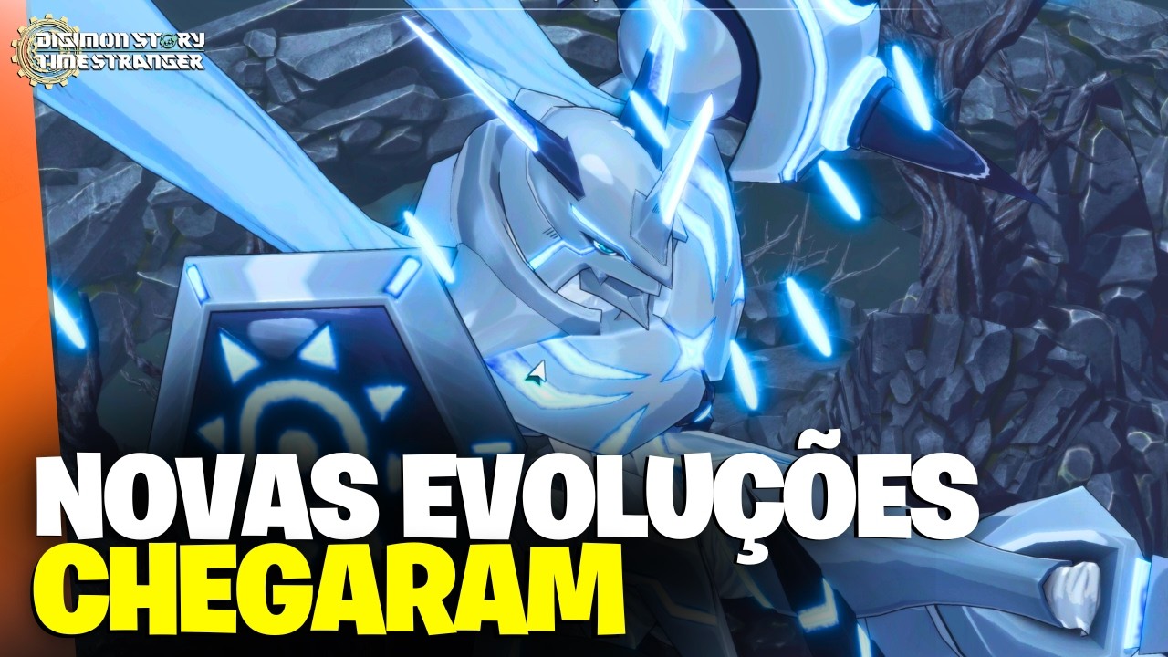 TODOS OS DIGIMONS DA DLC 2 E SUAS LINHAS EVOLUTIVAS NO DIGIMON STORY TIME STRANGER [4k 60fps]