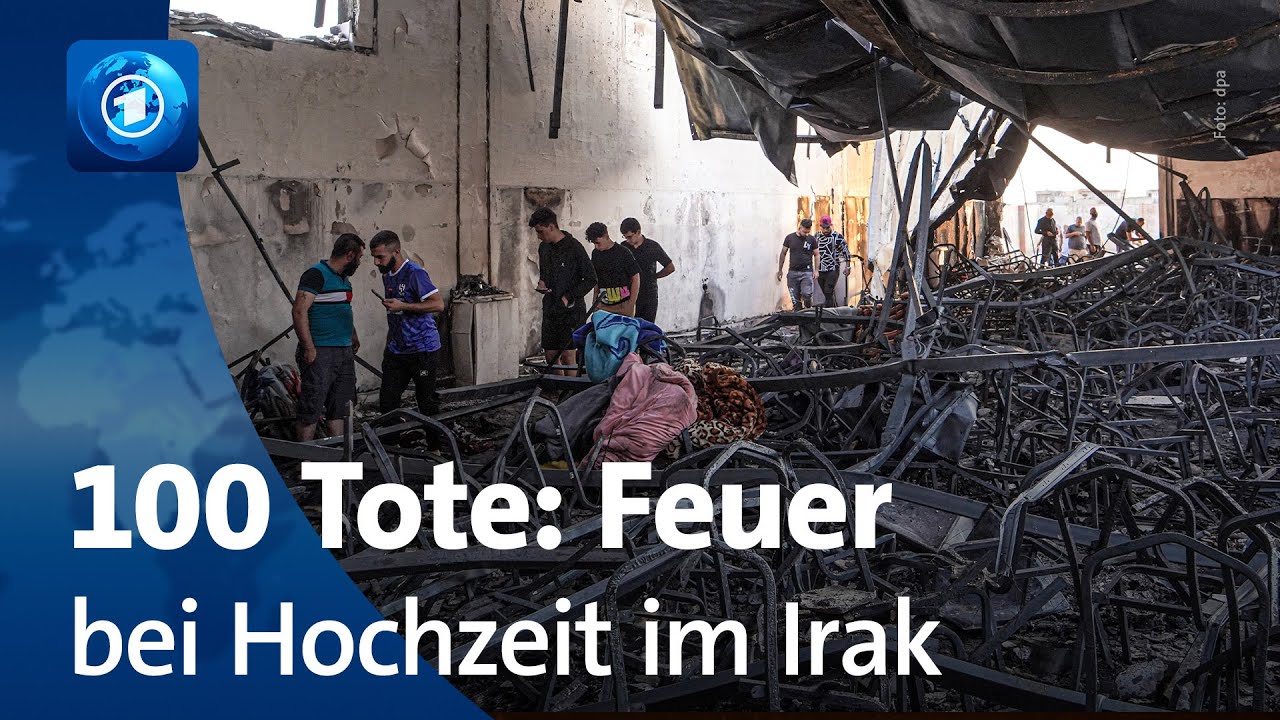Mehr als 100 Tote bei Feuer auf Hochzeit im Irak