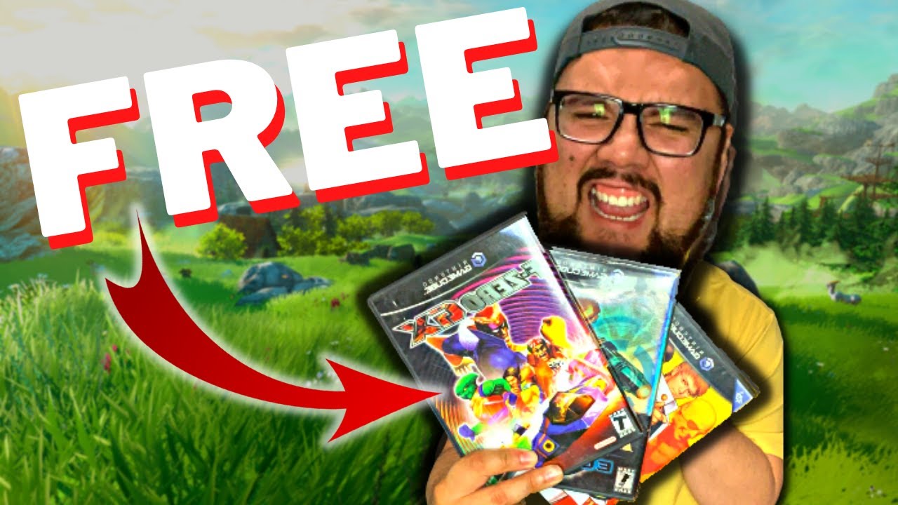 FOUND FREE GAMECUBE GAMES TO RESELL