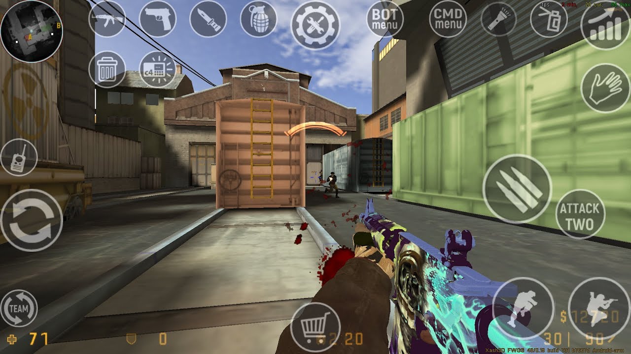 CS GO Mod v3 Train Map Gameplay