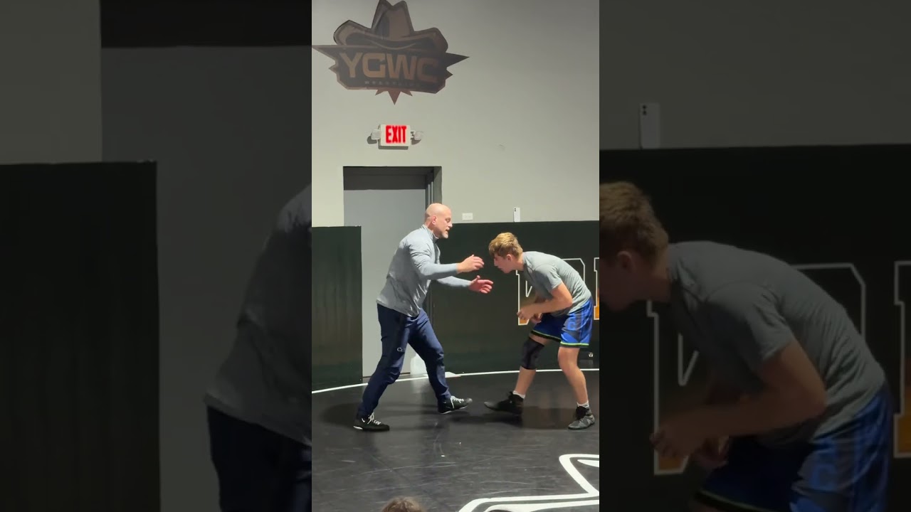 Cael Sanderson - Handfighting Setup to Jody Single