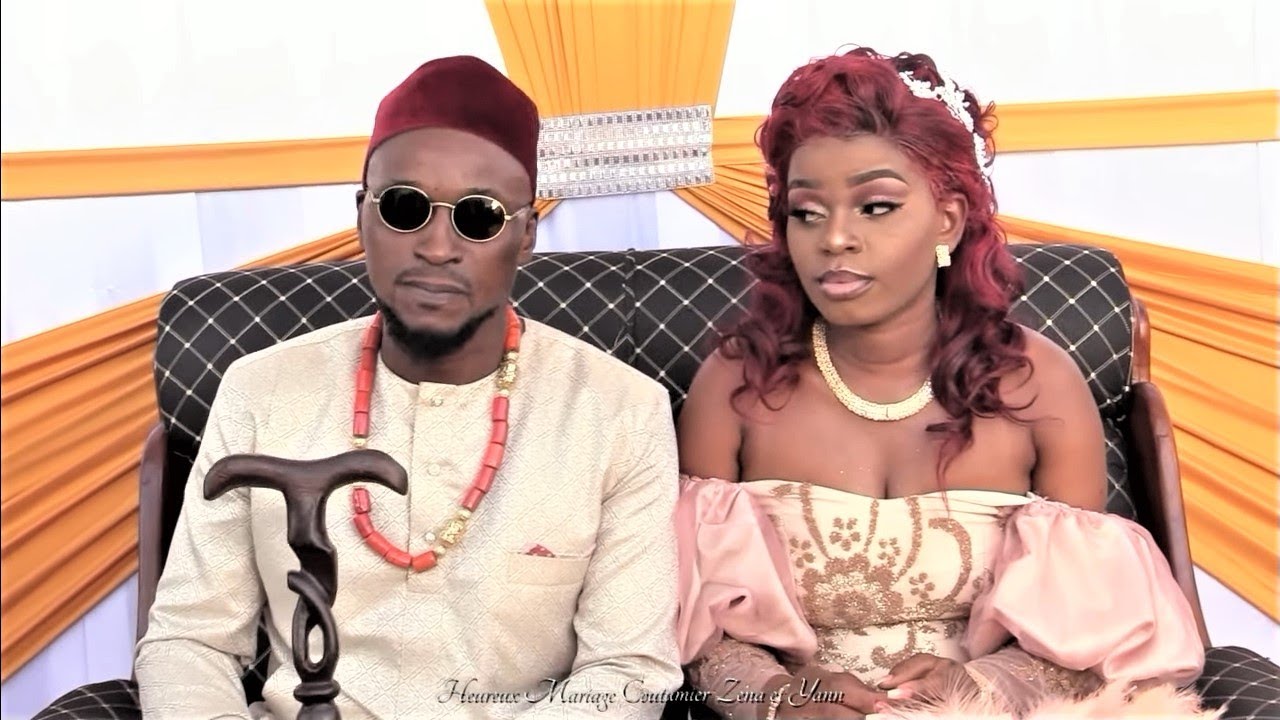BRAZZAVILLE LE MARIAGE COUTUMIER DE ZENA BIDILOUD ET YANN BOUESSO