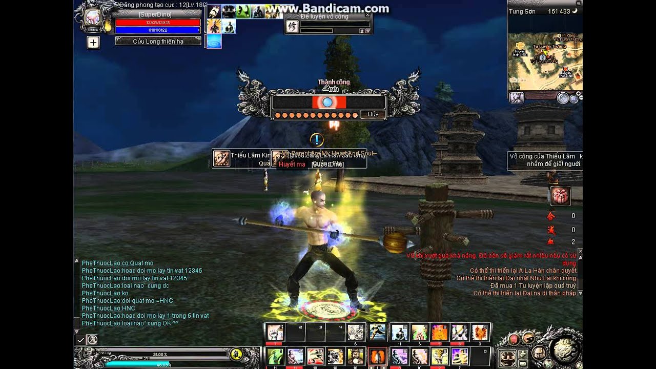 Skill Shaolin Hybrid - 9Dragons