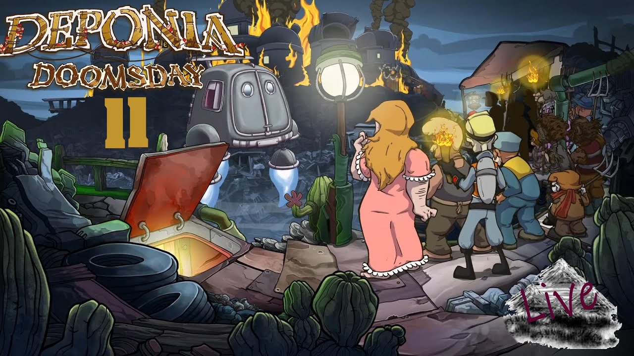 Deponia #4 Dooms Day Folge 11 Ein gelungener Abgang