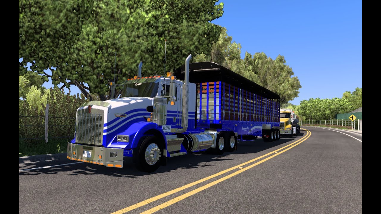 VIAJE EN KENWORTH T800 POR COLOMBIA DESDE MARIQUITA CON DESTINO ASTA PADUA ESPERO EL APOYO