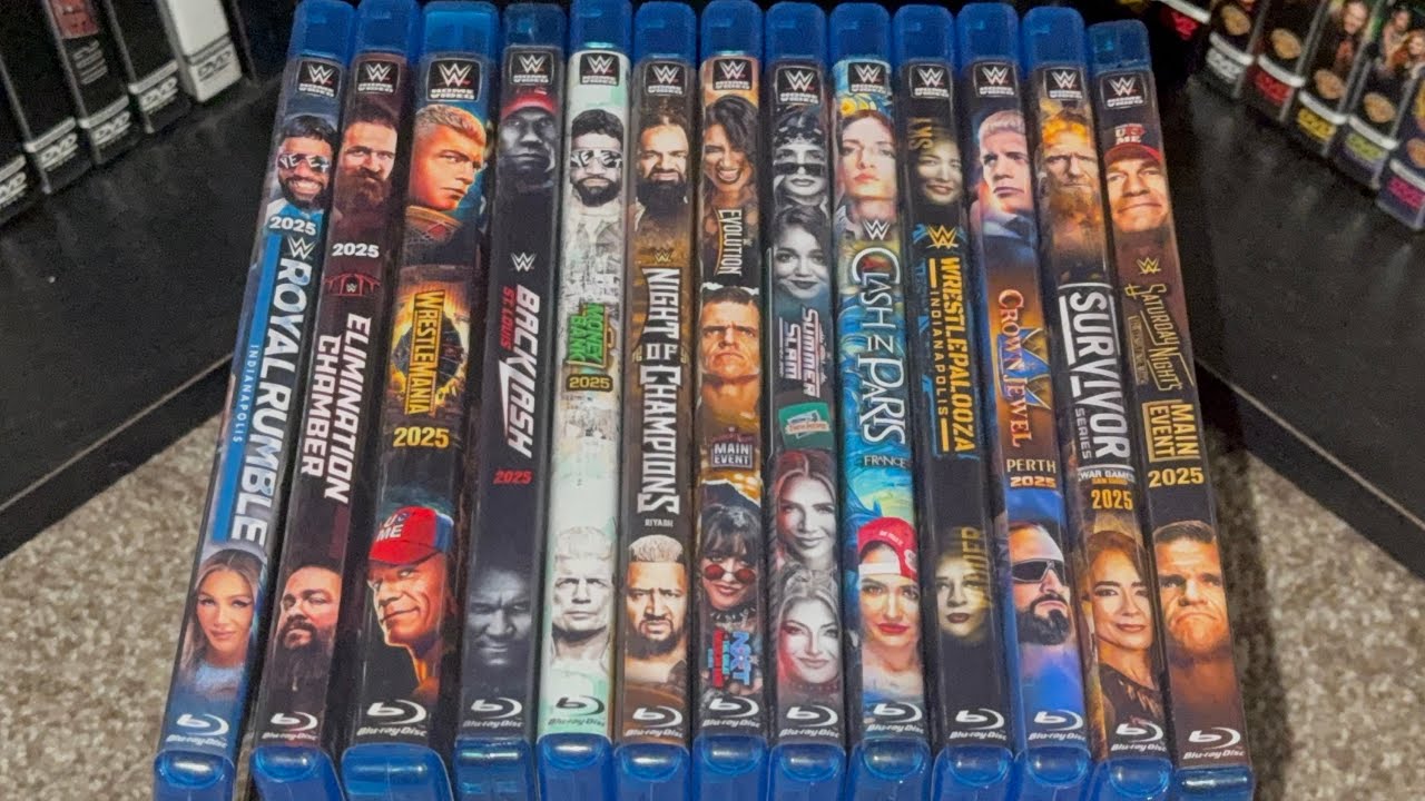 Обзор Blu-ray издания PPV WWE 2025