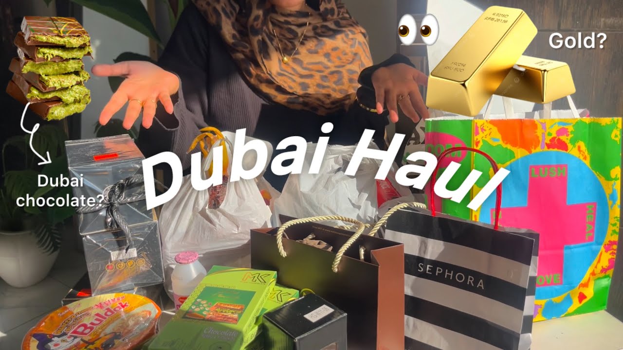 What I brought back from Dubai? (Haul) 🇦🇪🛍️
