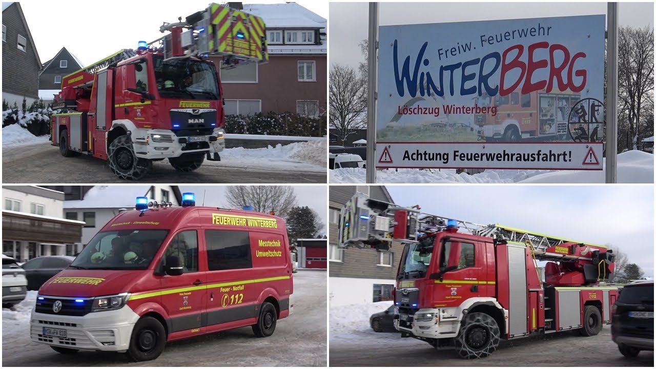 [Allrad-DLK] DLK 23/12 + GW-Mess Feuerwehr Winterberg LZ Winterberg