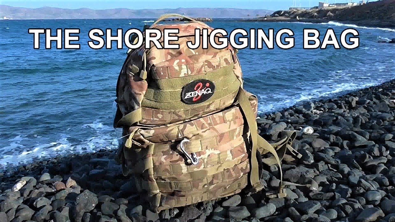 The SHORE JIGGING Bag. Everything I carry with me on the field