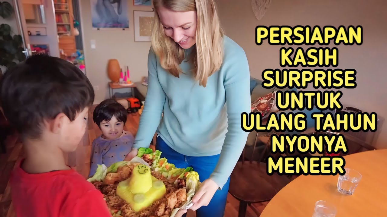 SURPRISE NASI KUNING UNTUK ISTRI