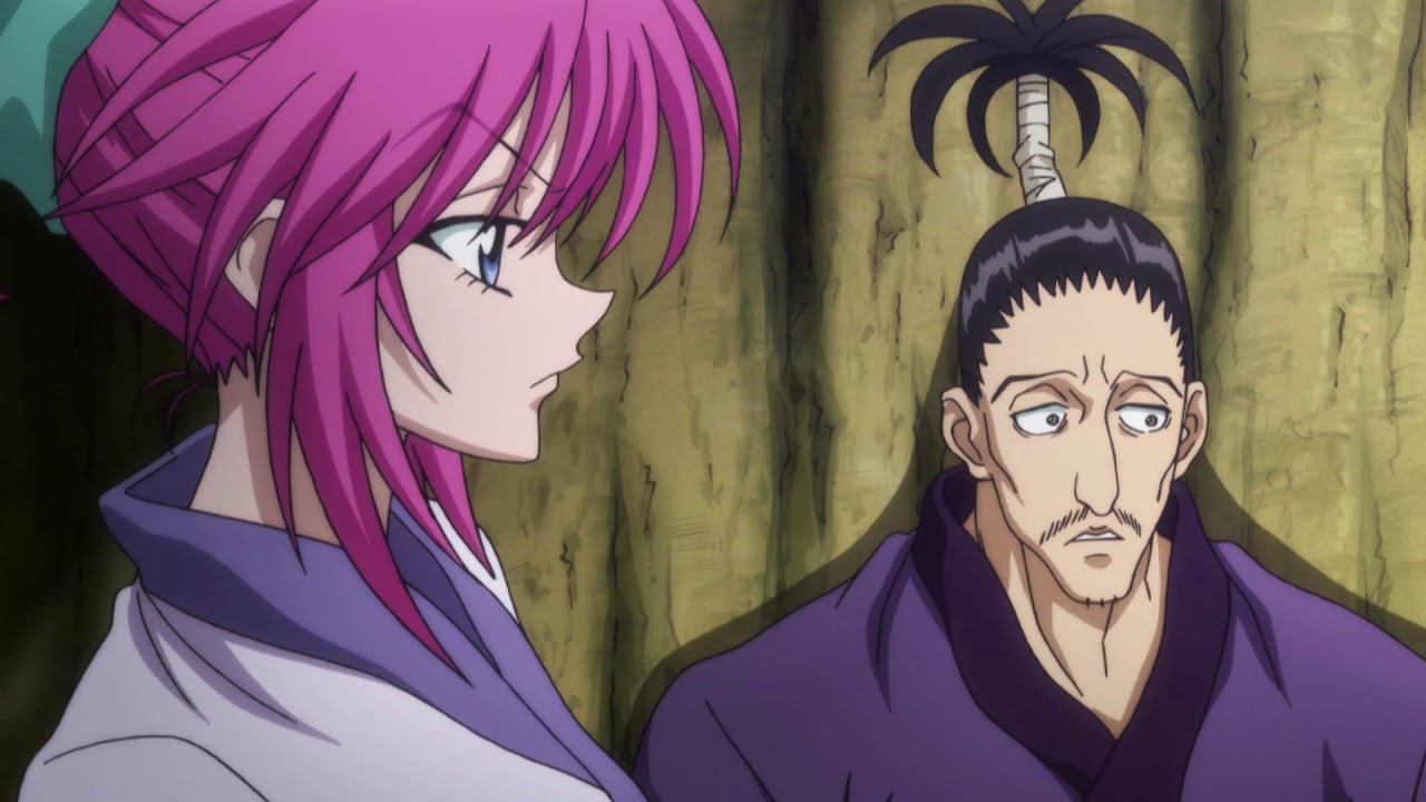 Hisoka and the Phantom Troupe in Greed Island