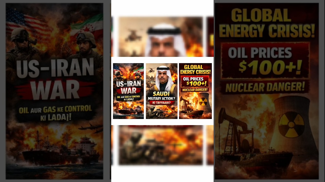 US&ndash;Iran War Escalates! Saudi Military Action Warning 😱 Oil Crisis Begins | Middle East War 2026