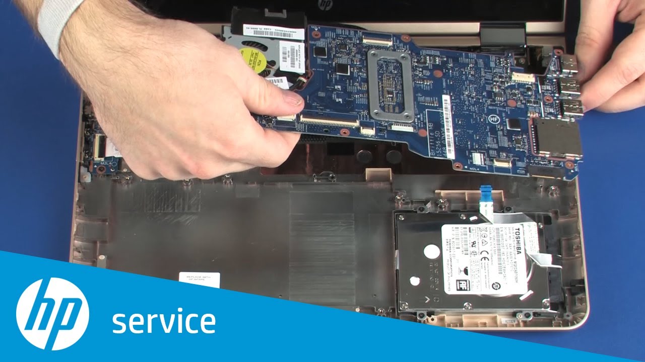 Replace the System Board | HP Pavilion x360 m3 Convertible Notebook | HP Support